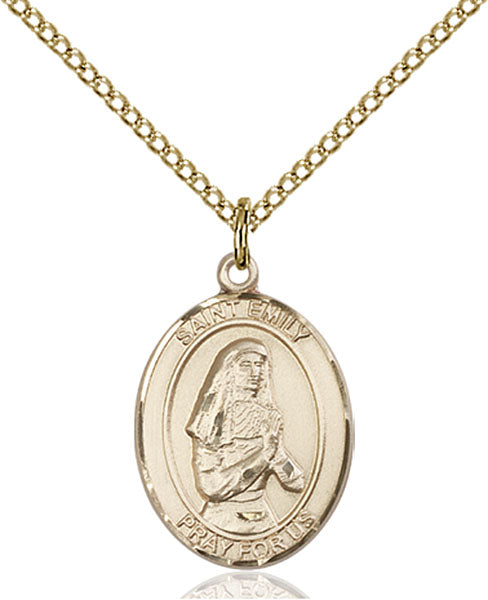 Gold-Filled Saint Emily De Vialar Necklace Set