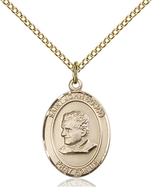 Gold-Filled Saint John Bosco Necklace Set
