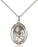 Sterling Silver Saint Margaret Mary Alacoque Necklace Set
