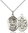 Sterling Silver Saint Michael Emt Necklace Set