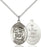 Sterling Silver Saint Michael Army Necklace Set