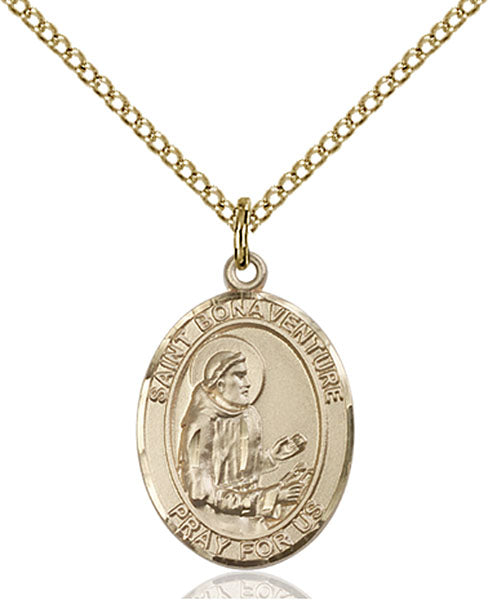 Gold-Filled Saint Bonaventure Necklace Set