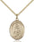 Gold-Filled Saint Peregrine Laziosi Necklace Set