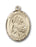 14K Gold Saint Raphael the Archangel Pendant