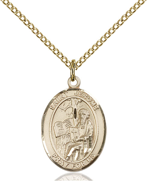 Gold-Filled Saint Jerome Necklace Set