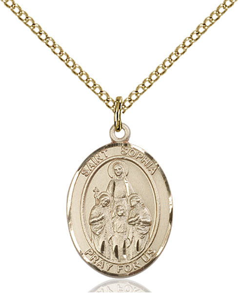 Gold-Filled Saint Sophia Necklace Set