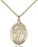Gold-Filled Saint Christopher Volleyball Necklace Set
