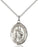 Sterling Silver Saint Augustine of Hippo Necklace Set