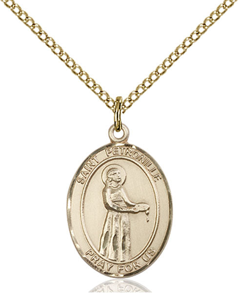 Gold-Filled Saint Petronille Necklace Set
