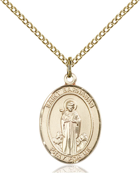 Gold-Filled Saint Barnabas Necklace Set
