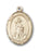 14K Gold Saint Barnabas Pendant