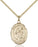 Gold-Filled Saint Gertrude of Nivelles Necklace Set