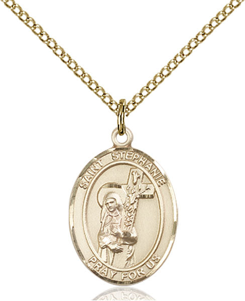 Gold-Filled Saint Stephanie Necklace Set
