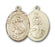 14K Gold OUR LADY of Mount Carmel Pendant