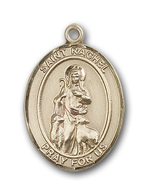 14K Gold Saint Rachel Pendant