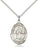 Sterling Silver Saint Isidore the Farmer Necklace Set