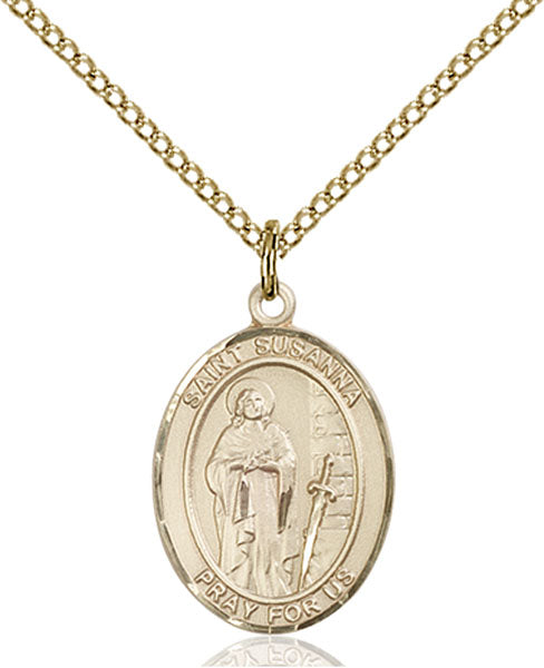Gold-Filled Saint Susanna Necklace Set