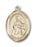 14K Gold Saint Angela Merici Pendant