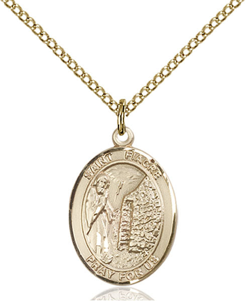 Gold-Filled Saint Fiacre Necklace Set