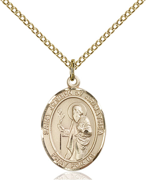 Gold-Filled Saint Joseph of Arimathea Necklace Set