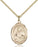 Gold-Filled Saint Pius X Necklace Set