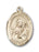 14K Gold Saint Meinrad of Einsideln Pendant