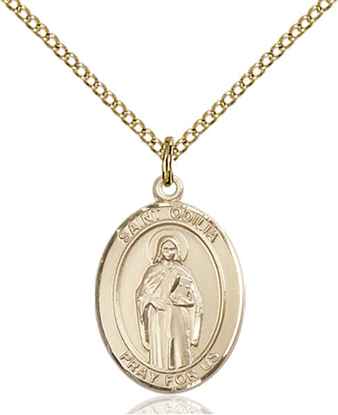 Gold-Filled Saint Odilia Necklace Set