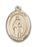 14K Gold Saint Odilia Pendant