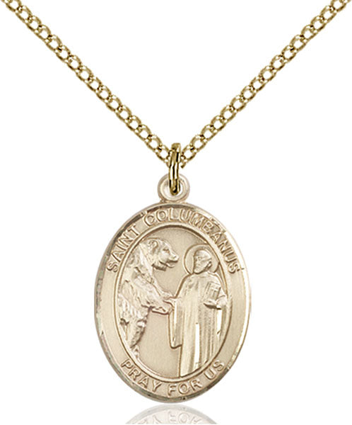 Gold-Filled Saint Columbanus Necklace Set