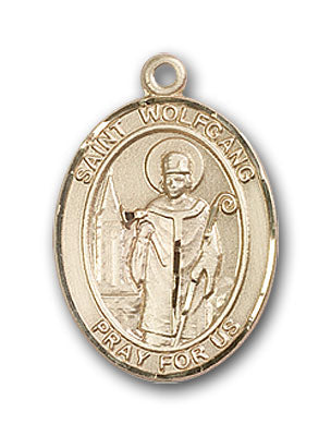 14K Gold Saint Wolfgang Pendant