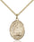 Gold-Filled Saint Edburga of Winchester Necklace Set