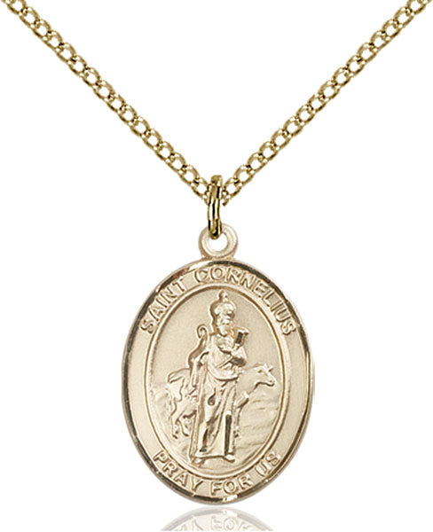 Gold-Filled Saint Cornelius Necklace Set