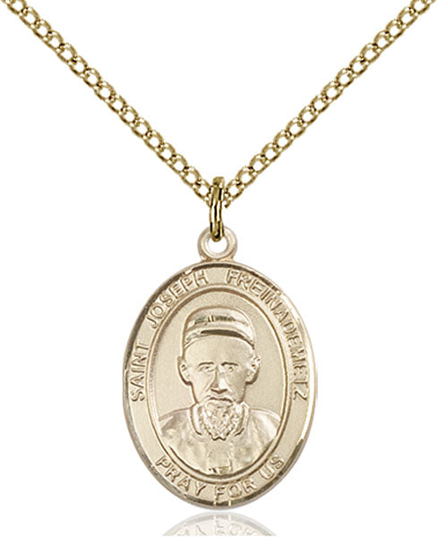 Gold-Filled Saint Joseph Freinademetz Necklace Set