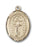 14K Gold Saint Matthias the Apostle Pendant