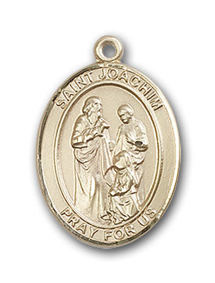14K Gold Saint Joachim Pendant