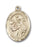 14K Gold Saint Januarius Pendant