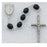 3X5MM Black Wood Rosary