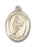 14K Gold Saint Christopher Softball Pendant