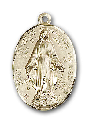 Gold-Filled Immaculate Conception Necklace Set