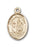 14K Gold Saint Catherine of Siena Pendant