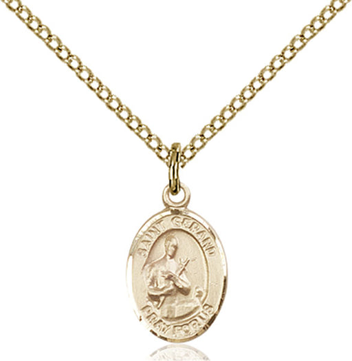 Gold-Filled Saint Gerard Majella Necklace Set