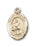 14K Gold Saint Gerard Majella Pendant