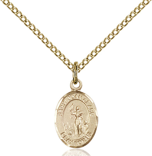 Gold-Filled Saint Joan of Arc Necklace Set