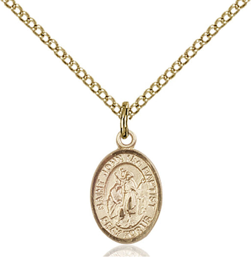 Gold-Filled Saint John the Baptist Necklace Set