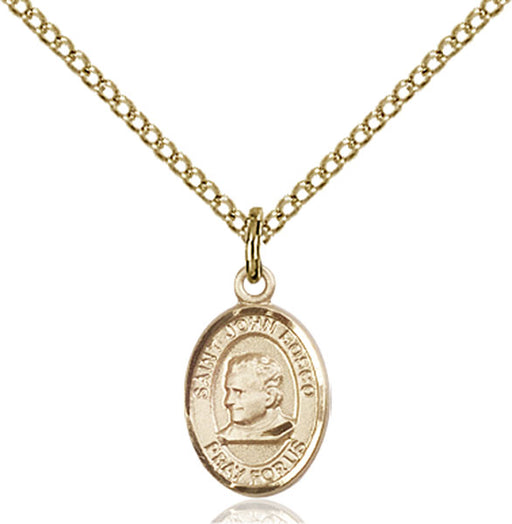 Gold-Filled Saint John Bosco Necklace Set