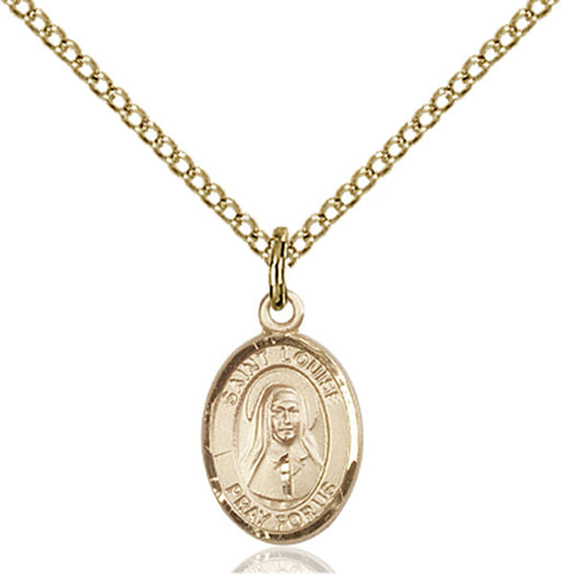 Gold-Filled Saint Louise de Marillac Necklace Set