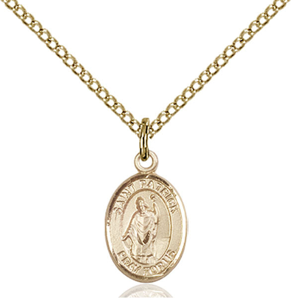 Gold-Filled Saint Patrick Necklace Set