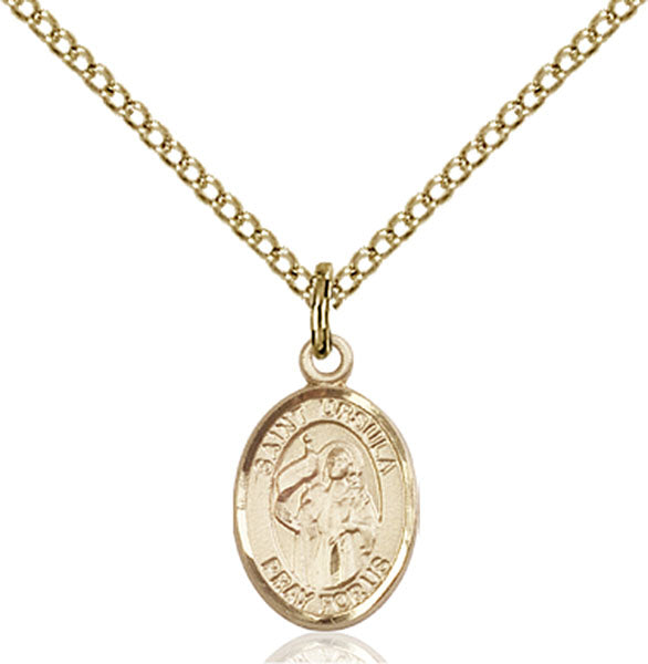 Gold-Filled Saint Ursula Necklace Set