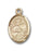 14K Gold Sts. Cosmas and Damian Pendant