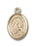 14K Gold Saint Therese of Lisieux Pendant